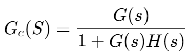 close loop transfer function